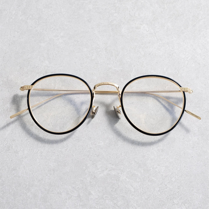 Blackmask Unisex Full Rim Round Titanium Eyeglasses BM-W717