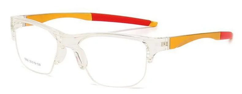 Muzz 58560 men's semi rim sports prescription eyeglasses — view 11