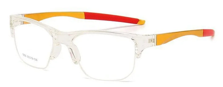 Muzz 58560 men's semi rim sports prescription eyeglasses — view 11