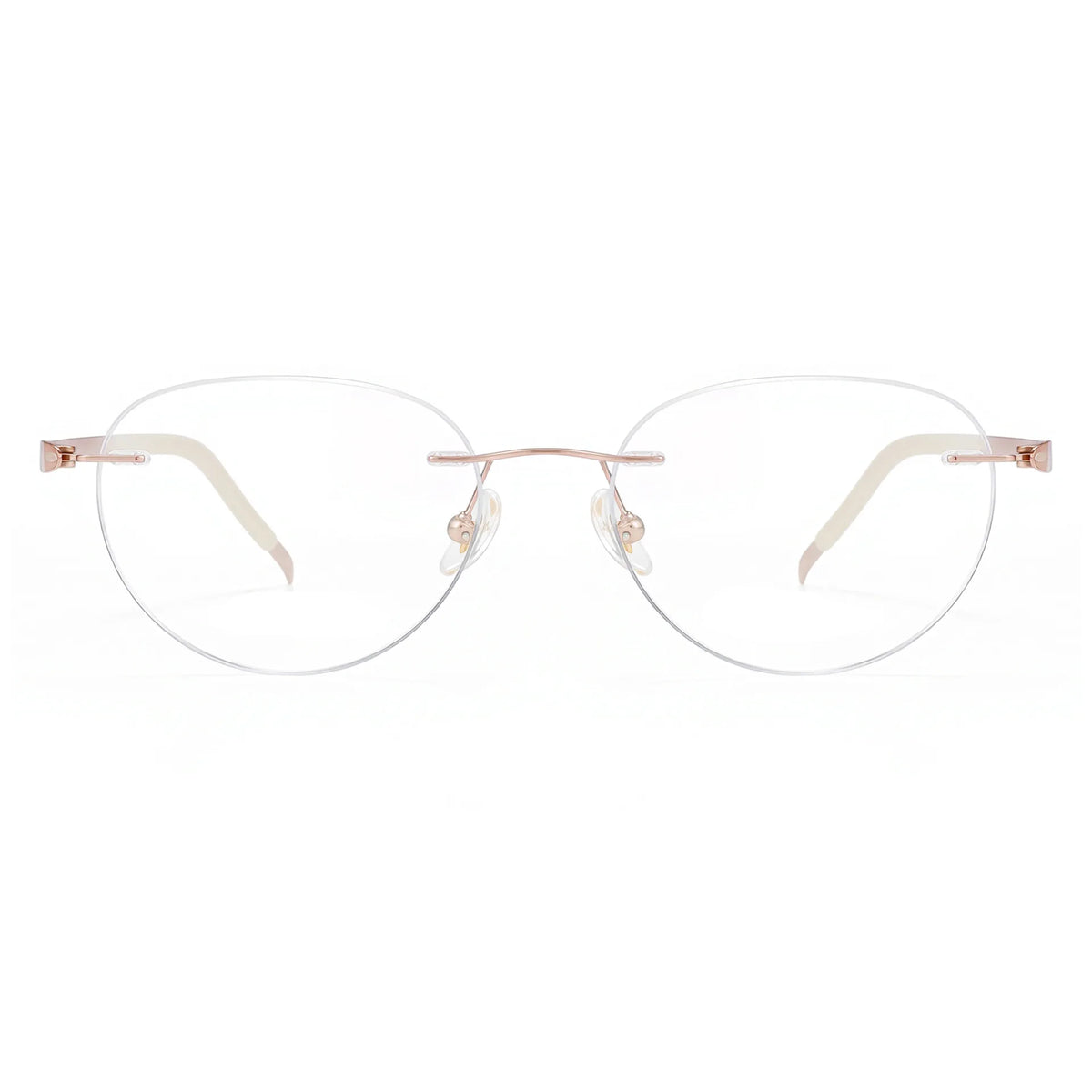 Xbora Z6168 Women's Square Rimless Eyeglasses