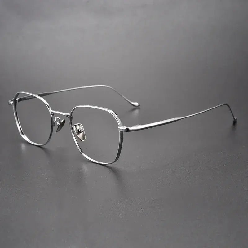 Aror Women's Full Rim Polygon Square Titanium Eyeglasses 295316.