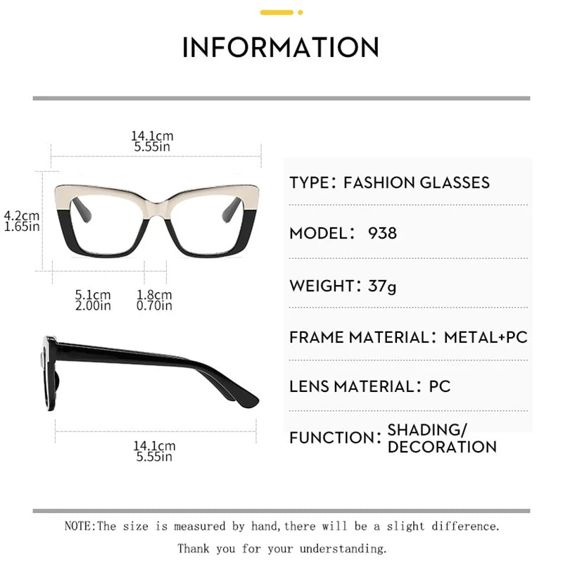 Kocolior Women's Full Rim SquareTr 90 Photochromic Reading Glasses 726938