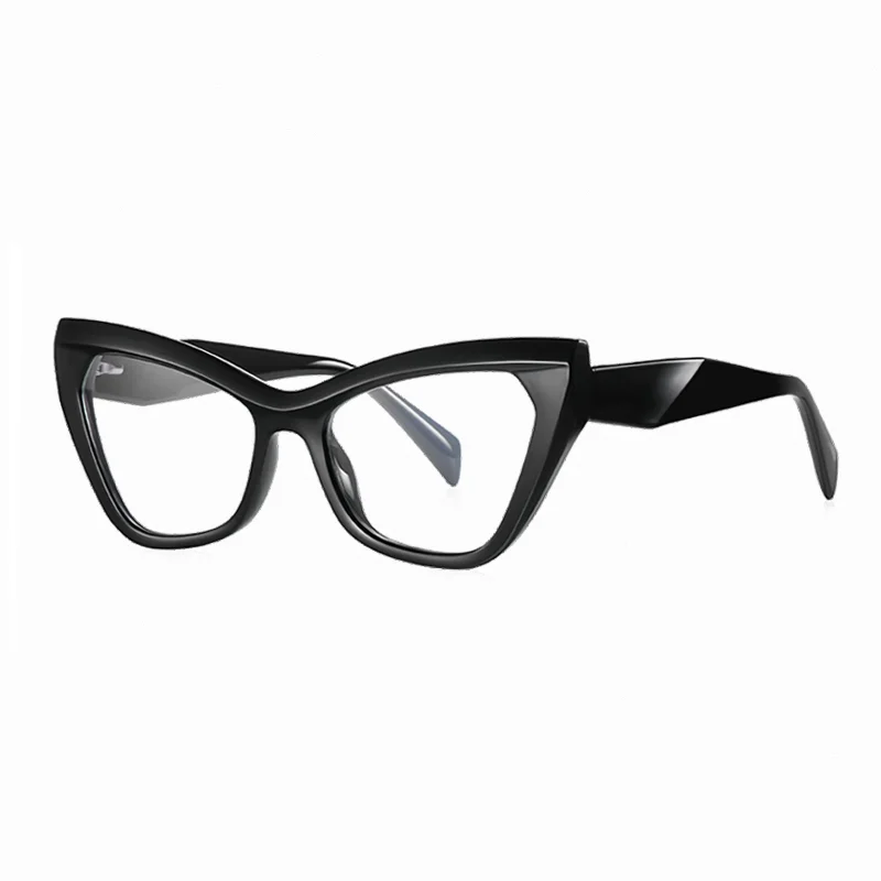 Ralferty Women's Full Rim Oval Cat Eye Thick Acetate Eyeglasses 882198