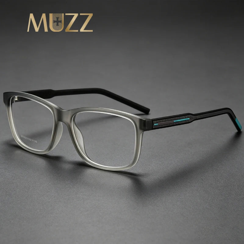 Muzz 68020 unisex square TR90 prescription eyeglasses