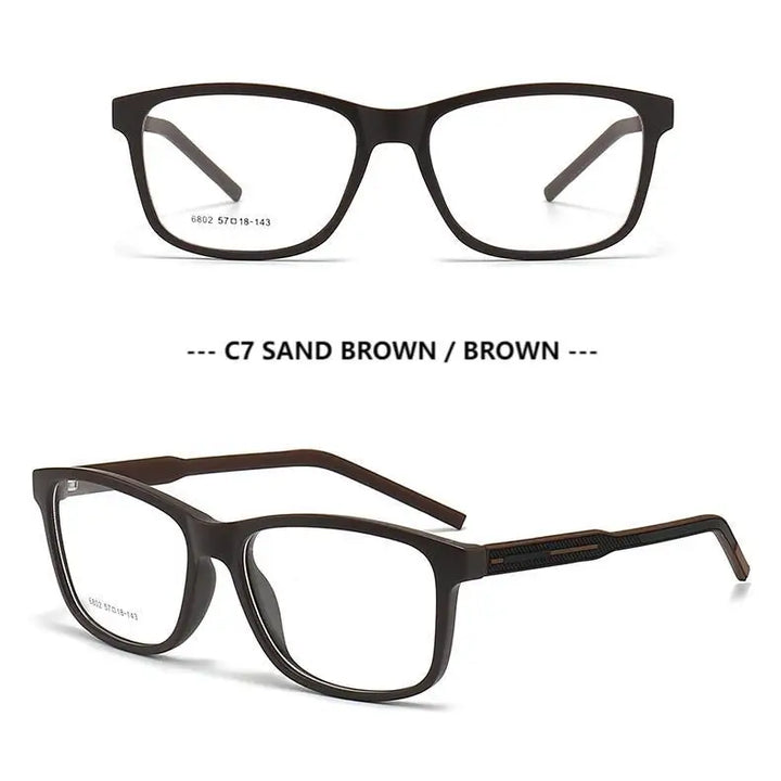 Muzz 68040 unisex round prescription eyeglasses — view 11