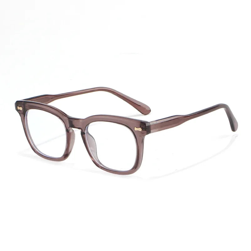 Xbora Women's Full Rim Oval Square Tr 90 Titanium Eyeglasses 70951