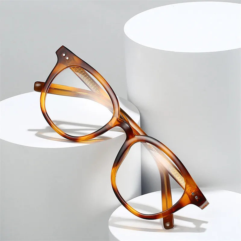 Kocolior Unisex Full Rim Oval Tr 90 Photochromic Reading Glasses 28005