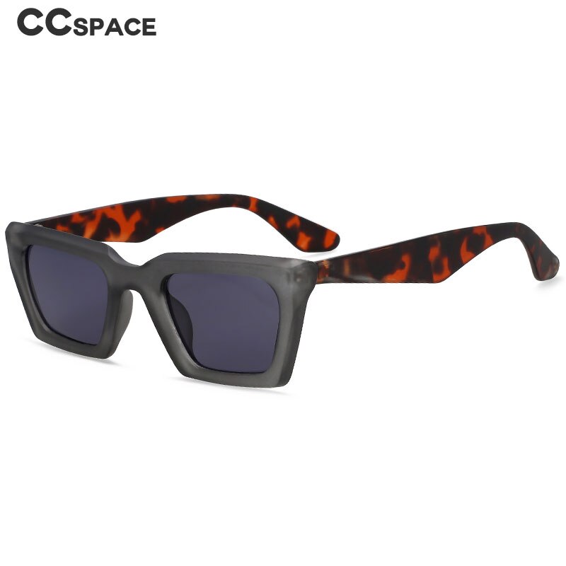 CCSpace Unisex Full Rim Square Cat Eye Tr 90 Eyeglasses 55871 Full Rim CCspace   