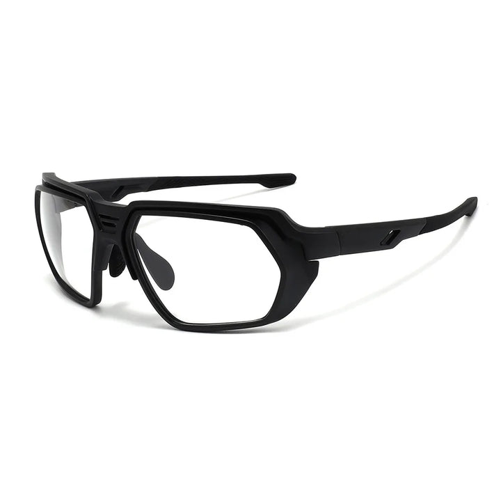 Xbora Unisex Full Rim Polygon Square Tr 90 Tpee Sport Eyeglasses 50601