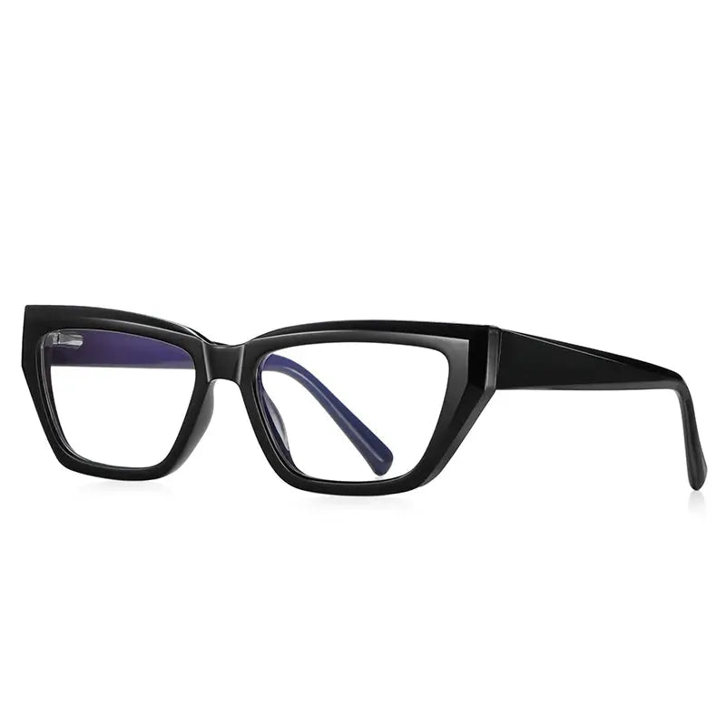 Vicky Unisex Full Rim Square Cat Eye Tr 90 Titanium Reading Glasses 2155.