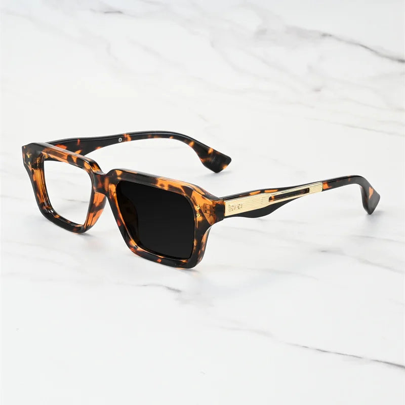 Kocolior Unisex Full Rim Square Alloy Tr 90 Photochromic Reading Glasses 642459