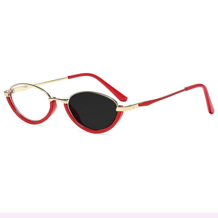 Kocolior Unisex Full Rim Oval Tr 90 Alloy Photochromic Reading Glasses 762953