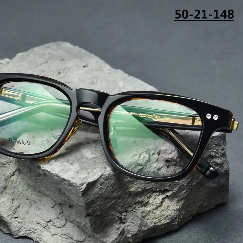 Bobbie Unisex Full Rim Square Acetate Eyeglasses NP-161 - view 2