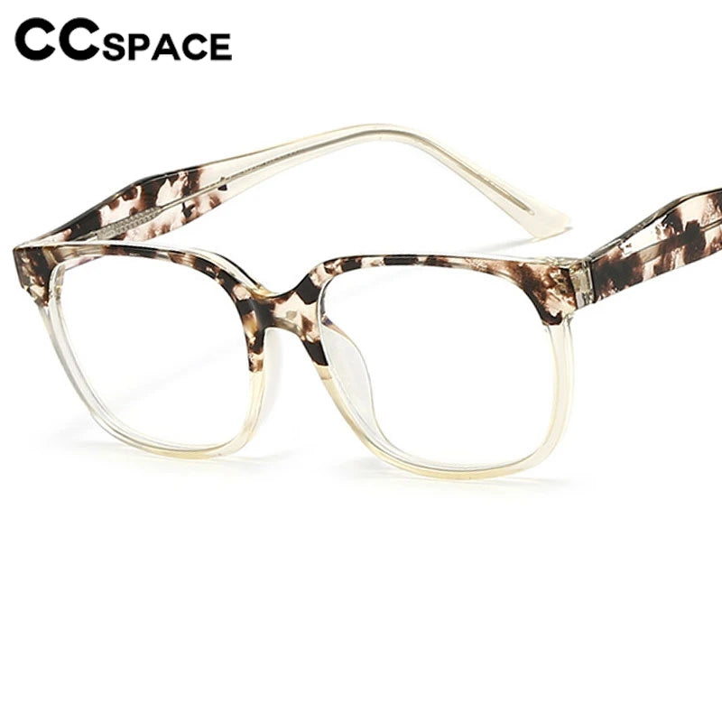 CCspace Women's Full Rim Square Polycarbonate Eyeglasses 301382 Full Rim CCspace   