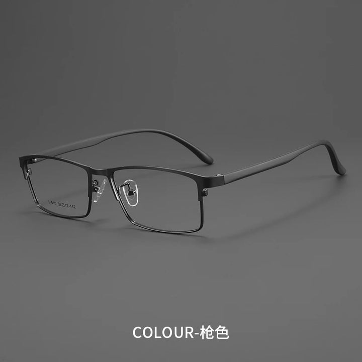 Bclear Unisex Full Rim Square Alloy Eyeglasses MY-L610