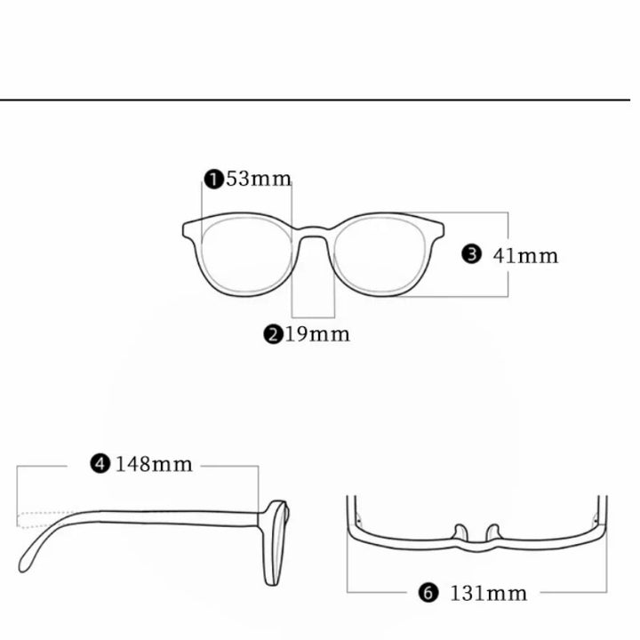 Momoja Women's Full Rim Square Screwless Titanium Eyeglasses 70171