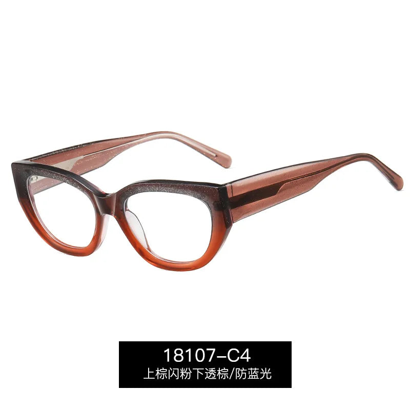 Reven Jate 18107 women's cat eye acetate prescription eyeglasses — view 5