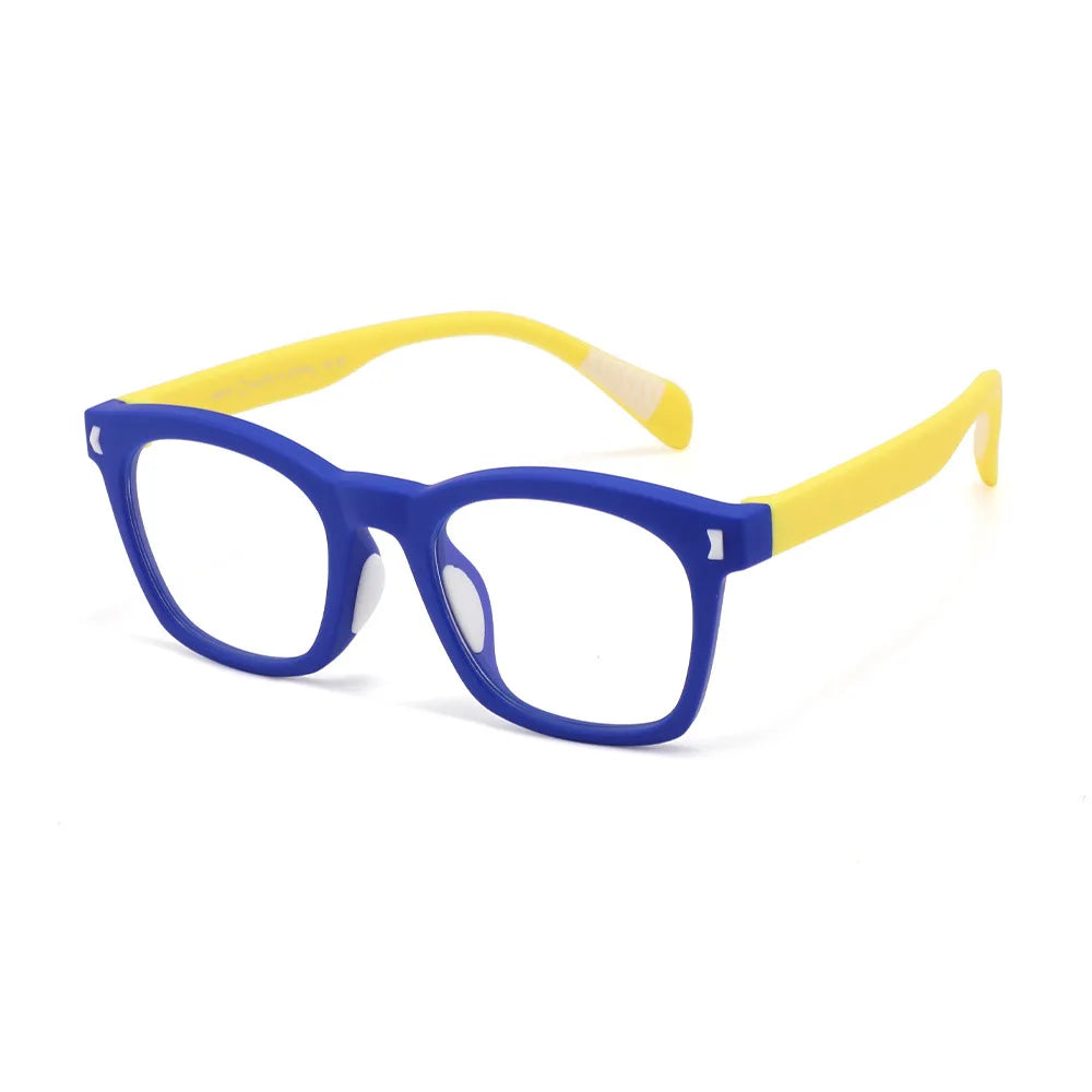 Yimaruili Unisex Full Rim Square TR-90 Eyeglasses KR618 — view 8 | Yimaruili at FuzWeb