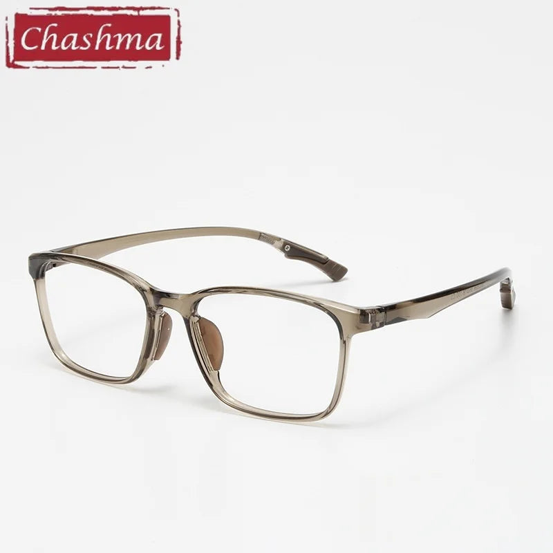 Chashma Ochki Unisex Full Rim Square Brow Line Tr 90 Eyeglasses 822696