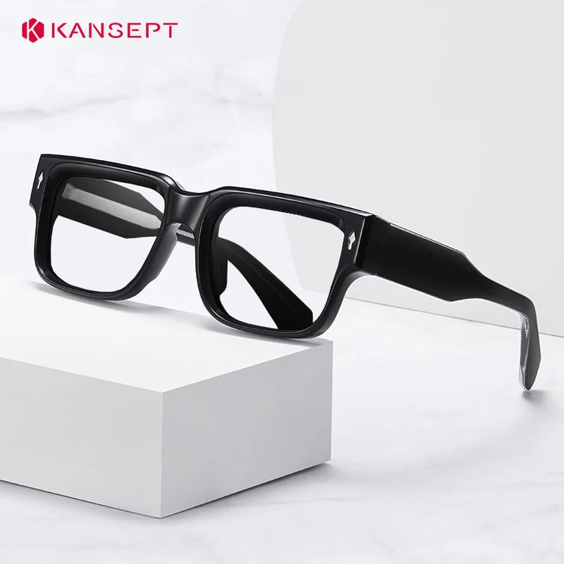 Kansept Unisex Full Rim Square Pc Cp Resin Reading Glasses 48301