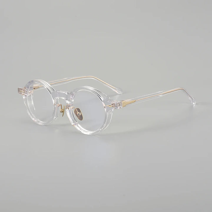 Muzz Men's Full Rim Oval Round Acetate Eyeglasses 912460