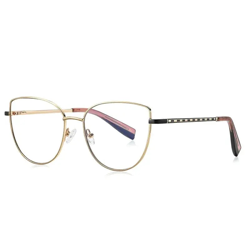 Vicky Women's Full Rim Large Butterfly Tr 90 Titanium Reading Glasses 3060.
