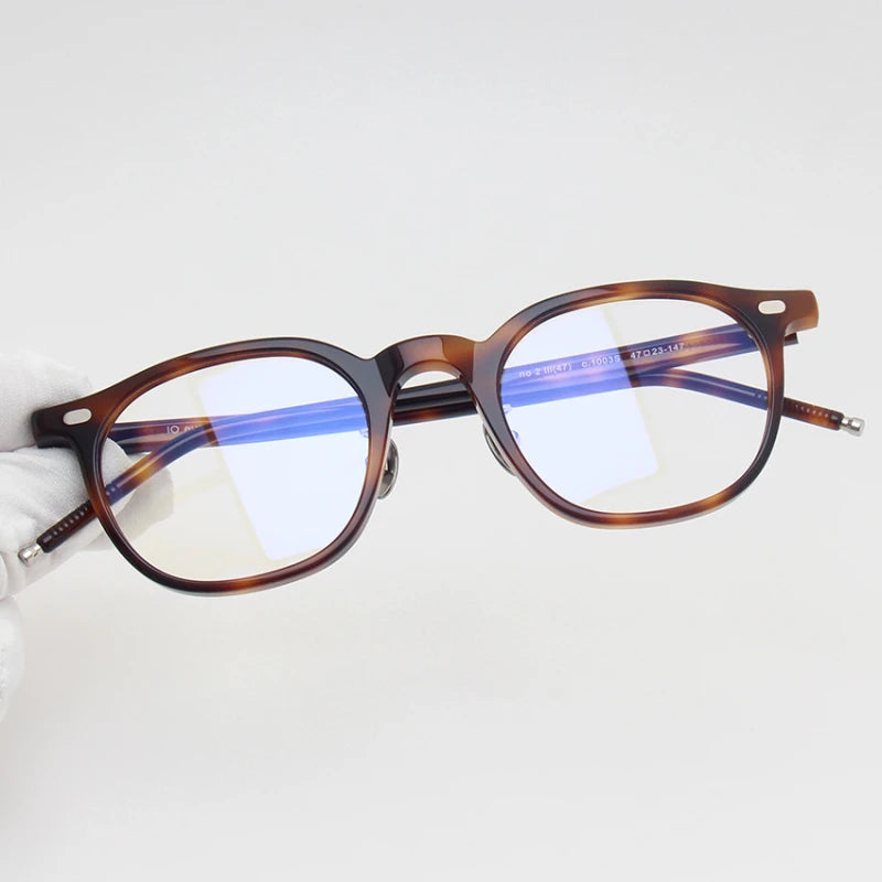 Blackmask Unisex Full Rim Square Acetate Eyeglasses BM-N02