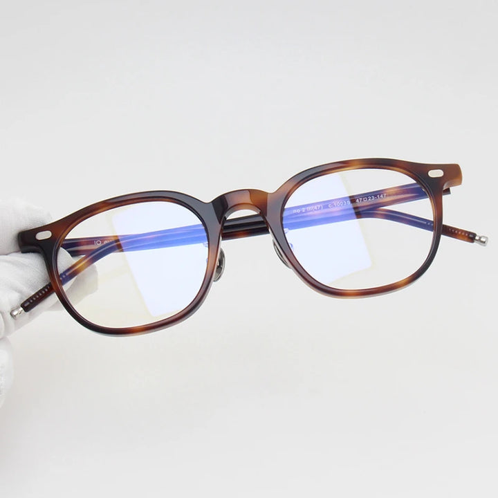 Blackmask Unisex Full Rim Square Acetate Eyeglasses BM-N02