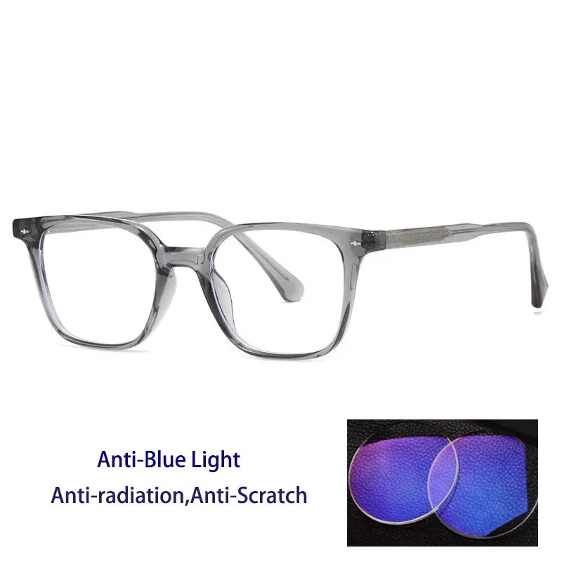 Kocolior 280010 Unisex Full Rim Oval Square Tr 90 Alloy Frames FuzWeb