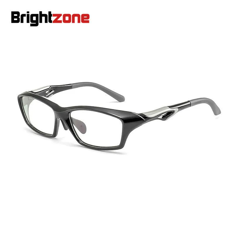 Brightzone Unisex Full Rim Square Tr 90 Ultem Sport Eyeglasses 71497 Full Rim Brightzone