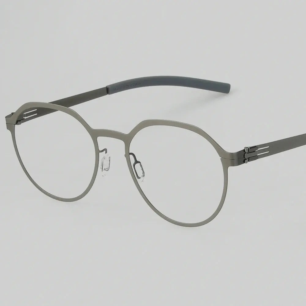 Bobbie 205245 Women’s 134mm Oval Full Rim Stainless Steel Frames FuzWeb