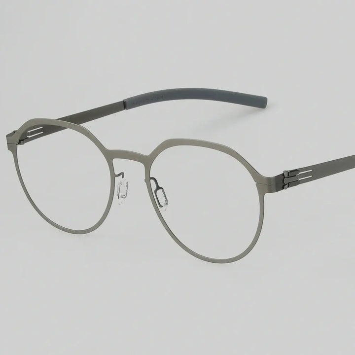 Bobbie 205245 Women’s 134mm Oval Full Rim Stainless Steel Frames FuzWeb