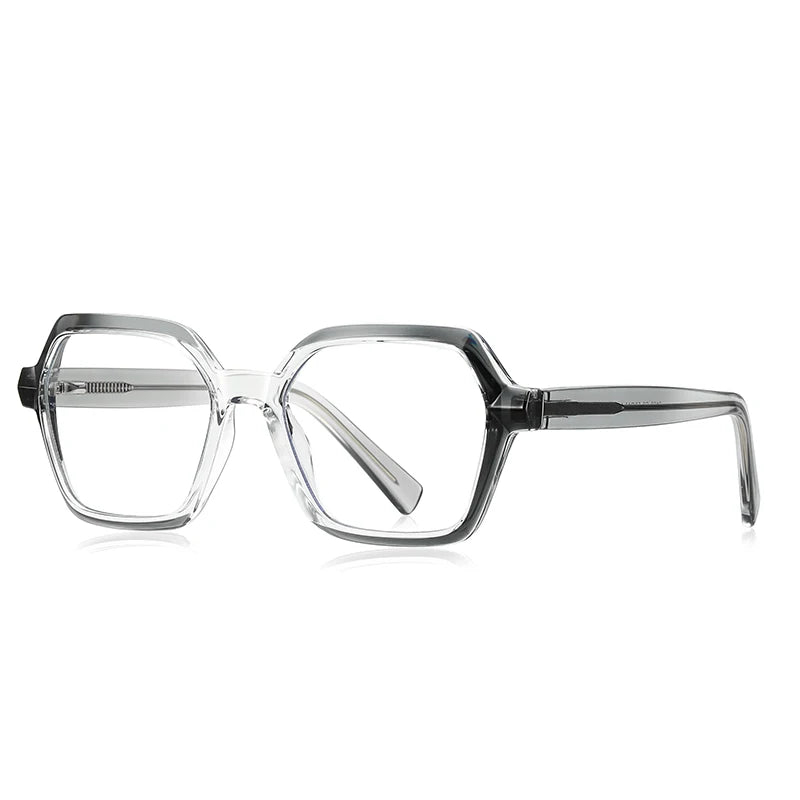 Vicky Unisex Full Rim Tr 90 Stainless Steel Square Reading Glasses 2162 Reading Glasses Vicky PFD2162-C2 0 