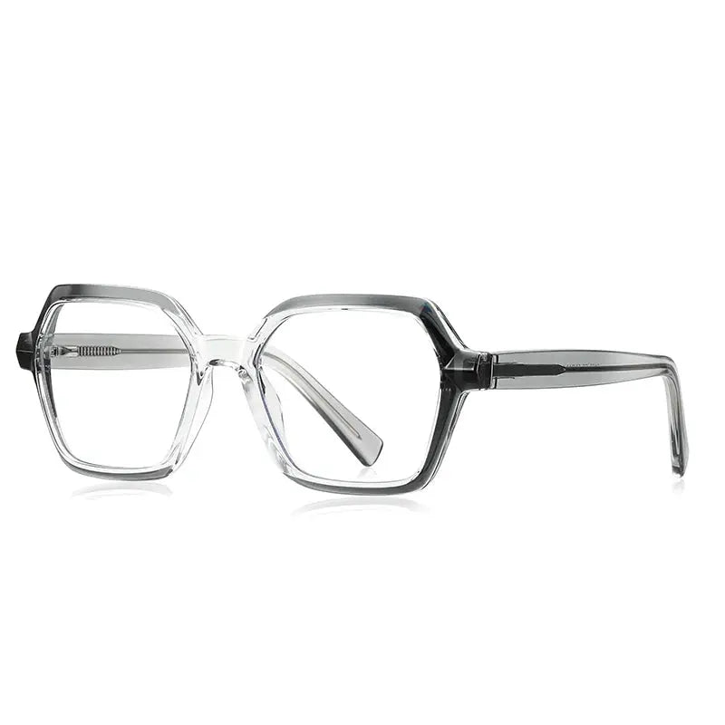 Vicky Unisex Full Rim TR90 and Stainless Steel Square Reading Glasses 2162 — view 2 | Vicky at FuzWeb