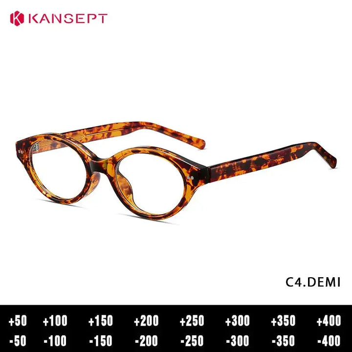 Kansept Unisex Full Rim Oval Tr 90 Frames 866500 FuzWeb