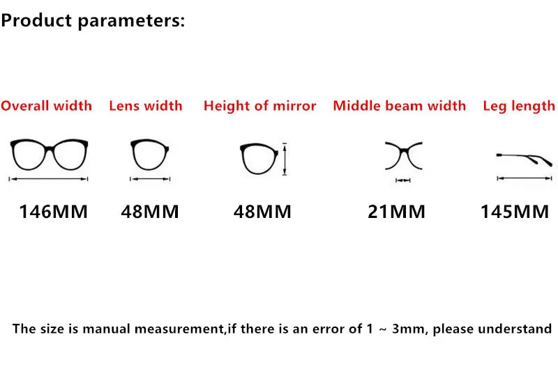 Nobler Unisex Full Rim Round Cat Eye Titanium Acetate Eyeglasses Y036 Full Rim Nobler   