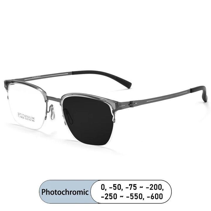 Kocolior Women's Full Rim Square Tr 90 Alloy Reading Glasses 698836