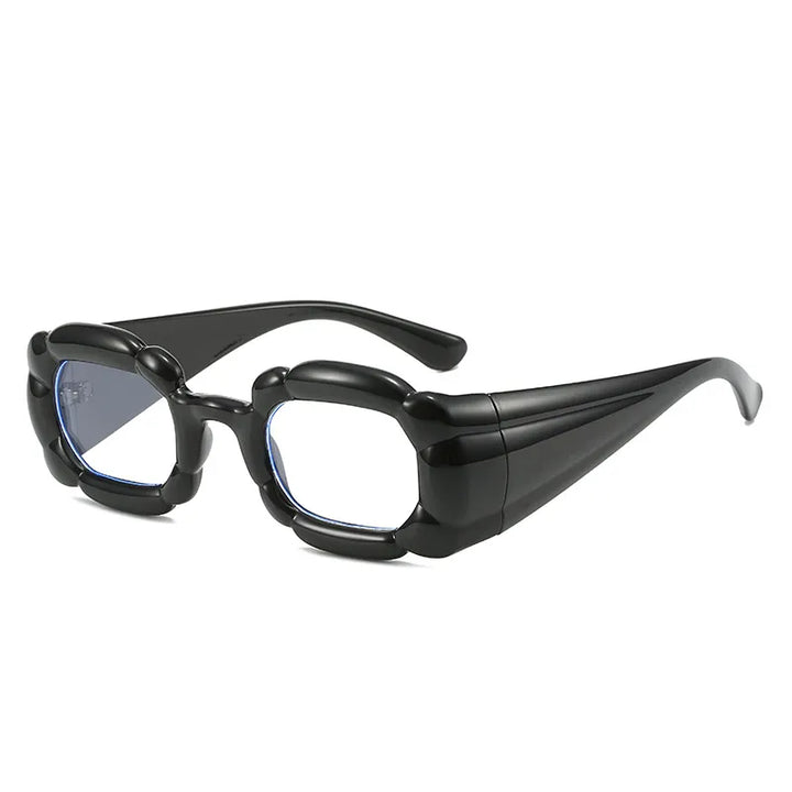 CCSpace Women's Full Rim Square Resin Eyeglasses 56868 Full Rim CCspace C1Black  