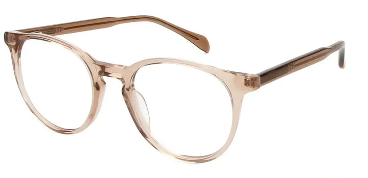 Esnbie 602217 Unisex Full Rim Oval Round Acetate Frames FuzWeb