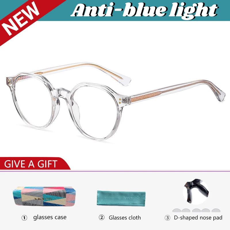 Vicky Women's Full Rim Flat Top Oval Tr 90 Titanium Reading Glasses 20849