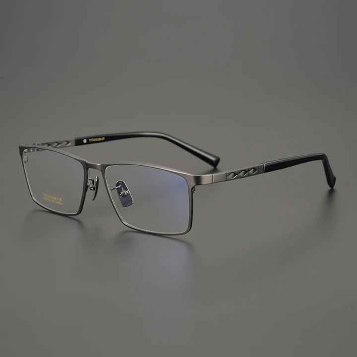 Bobbie Unisex Full Or Semi Rim Square Titanium Eyeglasses 910967