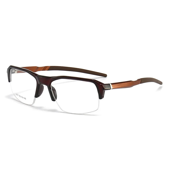 Muzz 58570 men's semi-rimless sports TR-90 prescription eyeglasses — view 21