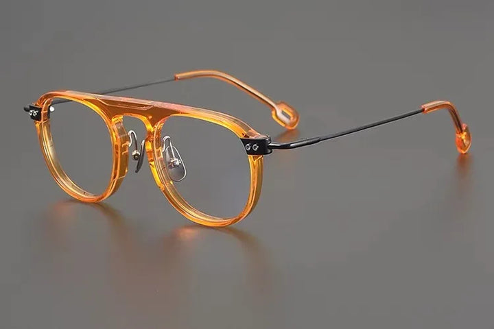 Muzz 008 men's acetate prescription eyeglasses — view 3