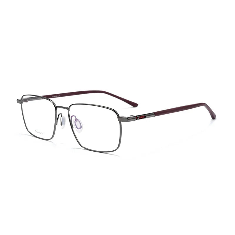 Bclear Men Full Rim Square Titanium Eyeglasses BSF-P8750JS