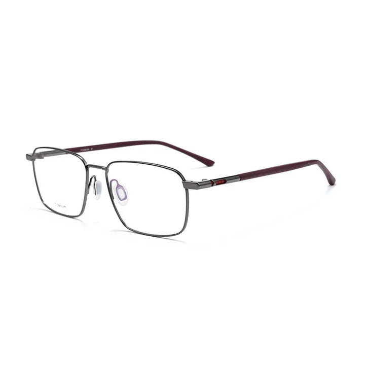 Bclear Men Full Rim Square Titanium Eyeglasses BSF-P8750JS