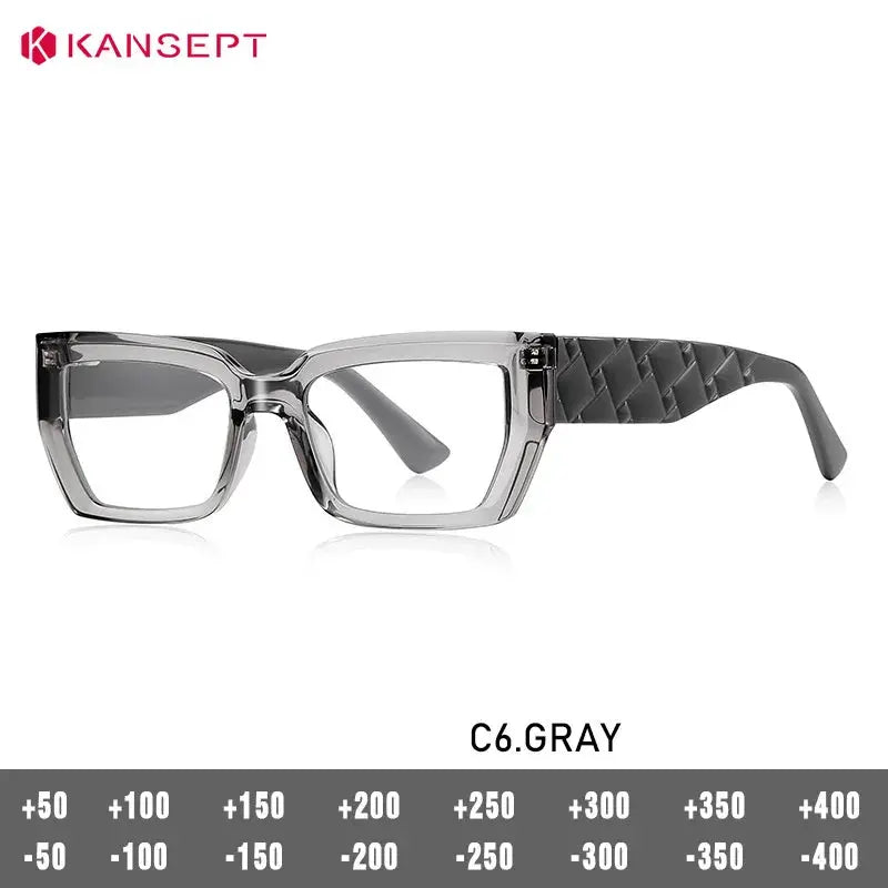 Kansept Unisex Full Rim Rectangle Tr 90 Frames 225800 FuzWeb