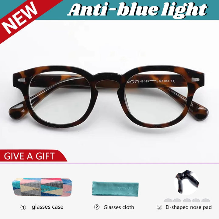 Vicky Women's Full Rim Square Tr 90 Alloy Reading Glasses 10132