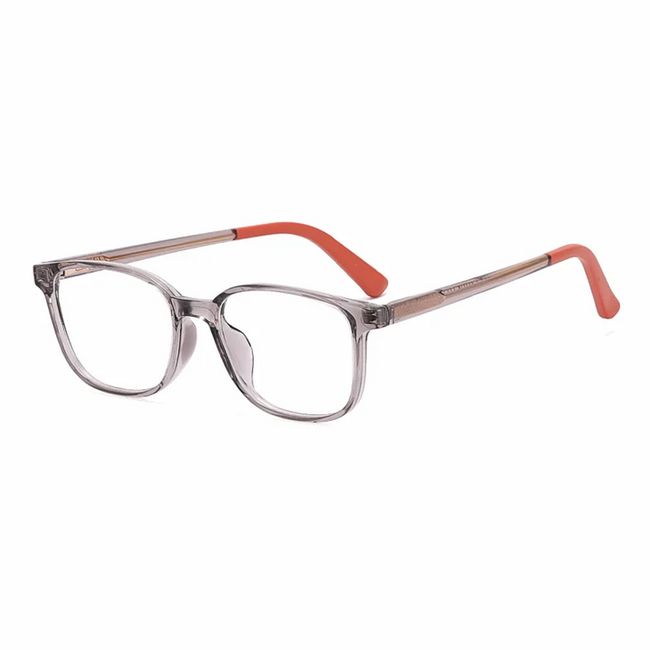 Ralferty  Women's Full Rim Square Tr 90 Acetate Eyeglasses R8302 Full Rim Ralferty C2 Gray CHINA 