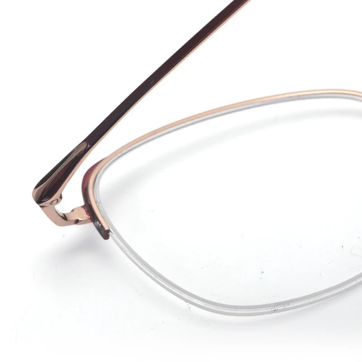 Muzz 8858 women's cat eye titanium prescription eyeglasses — view 10