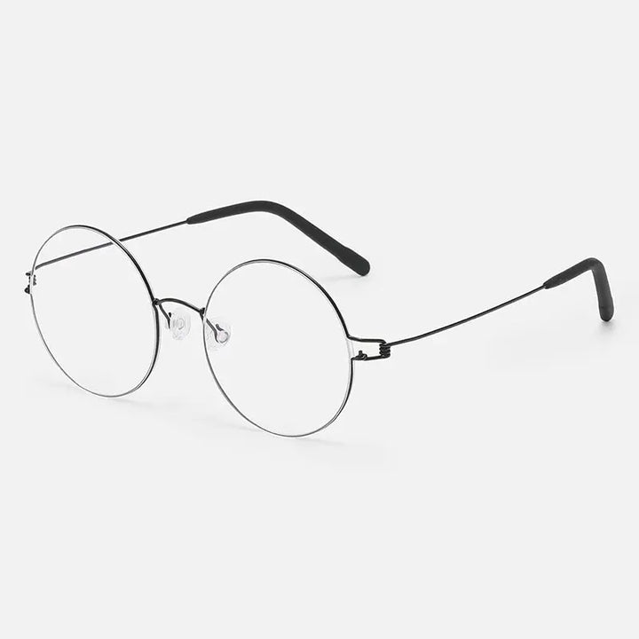 Bobbie 822900 Unisex 122mm Ful Rim Oval Titanium Frames FuzWeb